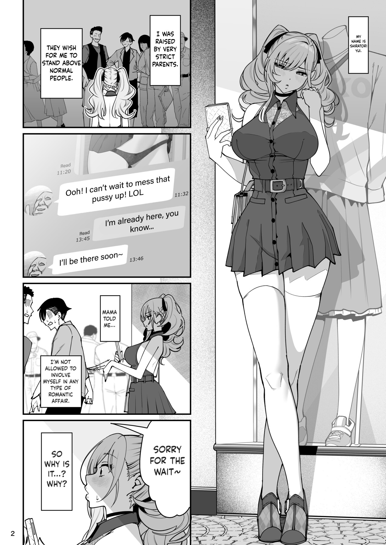 Hentai Manga Comic-Hypnosis Girlfriend 2-Read-3